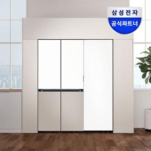 비스포크 RM70F64R1ZG+RQ34C7915AP 4도어 냉장고 1도어 변온 키친핏 세트