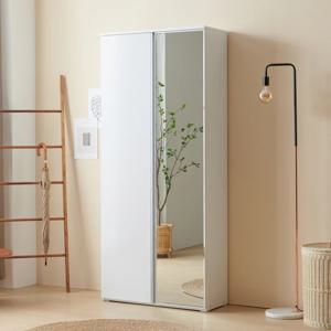 전신거울 현관장 신발장 선반장 80cm T274