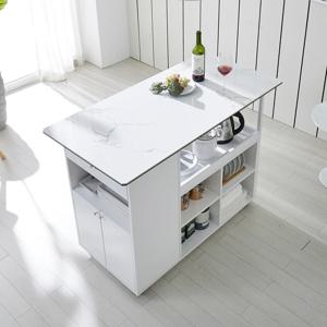 세라믹상판 아일랜드 홈바 식탁 보조싱크대 120cm T237