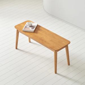 자연원목 벤치형 4인식탁 의자 105cm T199