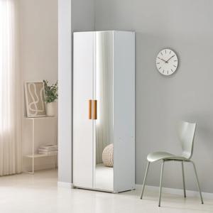 드레스룸 거울 행거옷장 장롱 60cm (광폭) T503