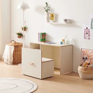 낮은책상+공간박스의자 세트 941cm T353