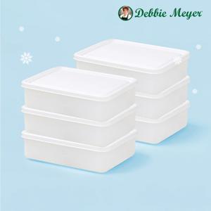 데비박스 스노우화이트 냉동용기 국&찌개 소분세트 6P