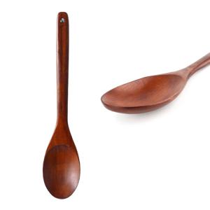 34cm 장미목 타원 볶음주걱 ( 나무 조리스푼 뒤지개 다용도 우드주걱 업소용 뒤집개 )