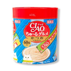 SC-221 챠오츄르 구루메 가다랑어 버라이어티 14g x 60p