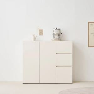 몬드 E0 3단 높은 도어서랍수납장 W1200 높이1M