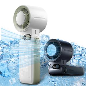 무소음 미니 휴대용 급속 냉각 아이스 선풍기 손풍기