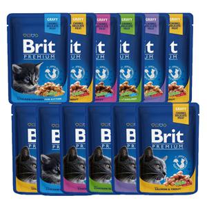 프리미엄 캣 청크 그레이비 주식파우치 100g 12개입 고양이습식사료