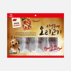 강아지간식대용량 리얼 오리꽈배기 300g