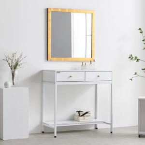 골드거울 화장대 콘솔 진열장 80cm T082