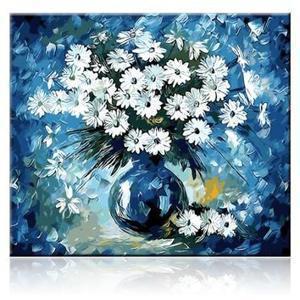 [해외]명화그리기 특 대형 큰사이즈 DIY 유화 아크릴화 쉬운그림 색칠 꽃그림그리기 돈