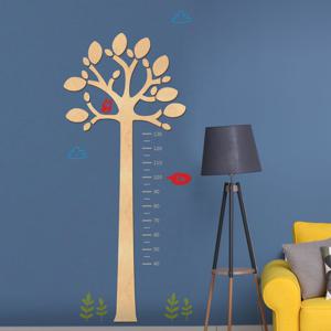 우드스티커 쑥쑥키재기나무 반제품 아이방 아기방 인테리어