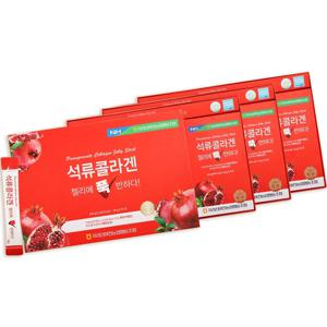 석류콜라겐 젤리에 푹 반하다 달콤상큼 스틱 20g*30포 3팩