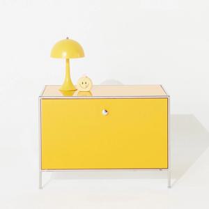 클로이 모듈가구 미드센츄리 1단 서랍 수납장 600 (11color)
