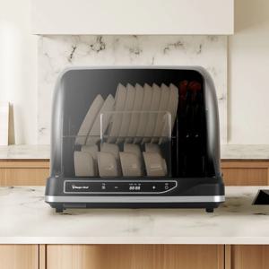 식기건조기 2단 UV 완벽 살균 건조 60L 젖병 공식As MDDH260G