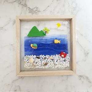 바다액자 만들기 DIY 세트 - 여름 만들기재료