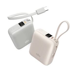 35W 큐브 미니 초고속충전 케이블 일체형 C타입 보조배터리 10000mAh 1001PPS