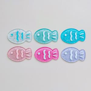 파스텔 글로시 글리터 피쉬 물고기 자석 마그넷 냉장고자석 귀여운 자석 6P by.호두마켓