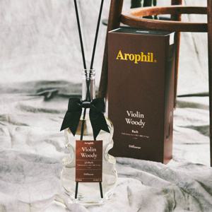 바이올린 대형 대용량 오브제 인테리어 디퓨저 720ml 4종 (블랙,레몬,우디,허브)