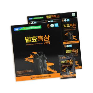 발효흑삼 진액 국산 증숙 홍삼 영양 70ml*30포