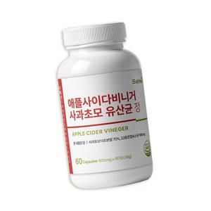 애플사이다비니거 사과초모 유산균 정 치커리뿌리 와사비잎 배합 60정