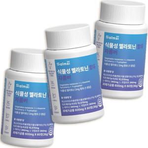 식물성 멜라토닌 함유 자룸버 피스타치오 타트체리 테아닌 60정 3팩