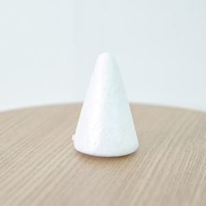 원뿔 스티로폼 4.9x7.4cm (20개입) 인테리어 콘 장식 트리 만들기 재료