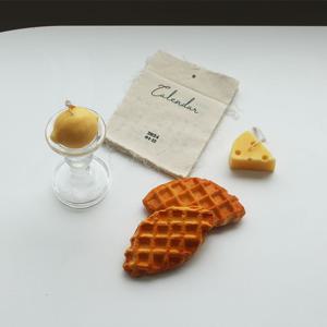 크로플 모형 빵 디저트 베이커리 카페 소품 인테리어
