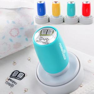 의류용 원형스탬프+5colors+방수네임스티커2장증정