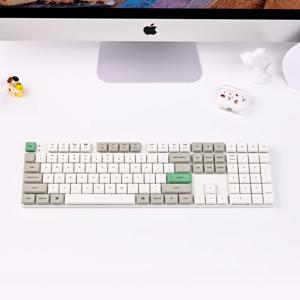 K5 MAX 쉘화이트 유무선 핫스왑 사무실 기계식 키보드