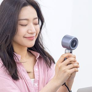 휴대용 냉풍 미니 선풍기 USB 충전식 무선 손선풍기 핸디형 소형 여름 야외 캠핑 사무실용