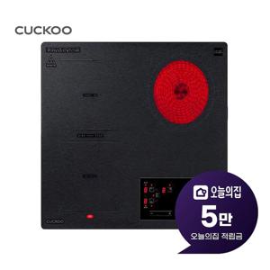 [렌탈] 하이브리드 열원 인덕션2구+하이라이트1구 CIHR-DL307FB