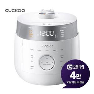 [렌탈] 트윈프레셔 전기밥솥 6인용 (화이트) CRP-LHTR0610FW