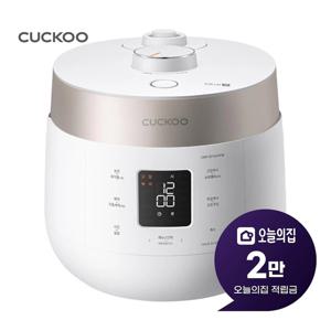 [렌탈] 트윈프레셔 전기밥솥 10인용 (화이트) CRP-ST1010FW