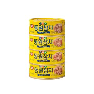 동원참치DHA 90g X 4캔 참치 캔