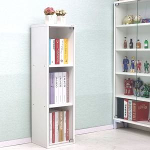 모던1036 장식장 유리문 3단 수납장 피규어 진열장 책장 틈새장 30cm