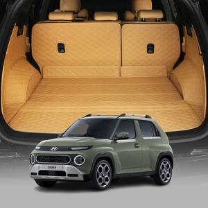 디테일링 우븐블럭 트렁크매트 풀커버 세트 차박 매트 현대 캐스퍼