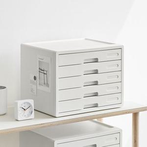 5단 서류서랍장 지류 a4용지보관함 수납장 이면지함 영수증 정리함