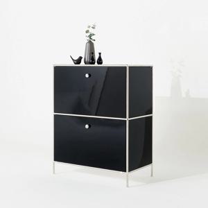 클로이 모듈가구 미드센츄리 2단 서랍 수납장 700 (11color)