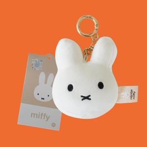 미피 토끼 얼굴 인형 키링 MIFFY 정품 귀여운 백꾸 백참 가꾸 가방 백팩 열쇠 고리