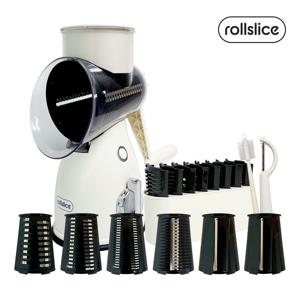 롤슬라이스 드럼통 안전채칼 대형 리뉴얼 / 6종 칼날+세척솔+필러