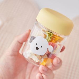 튼튼 BPA Free!  MY까까통 휴대용 강아지 간식통 애견 사료보관통 미니간식통