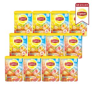 유니레버 립톤 아이스티 복숭아맛 770g*6개 자몽맛 770g*6개
