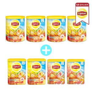 아이스티 복숭아맛 1.5kg*4개 자몽맛 770g*2개 복숭아맛 770g*2개