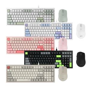 오피스프로 OPS60 사일런스 M 다쿠아즈 98 키보드 마우스 세트