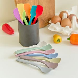 국내산 실리콘 젤라또 요거트 아이스크림 스푼 13color