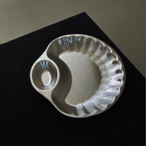 SEASHELL PLATE 조개모양 플레이트 스테인리스 오브제 디저트 접시