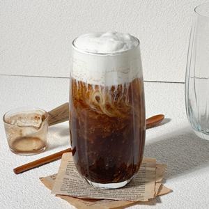 아이스커피잔 하이볼잔 펌킨 긴유리컵 롱드링크 에이드잔 맥주컵 단품 500ml