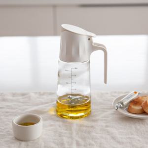 시노글라스 자동개폐 손잡이 오일병 500ml