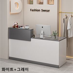 심플카운터 옷가게집기 계산대 매장 데스크 책상 계산대 인포데스크 캐셔대 프론트 테이블